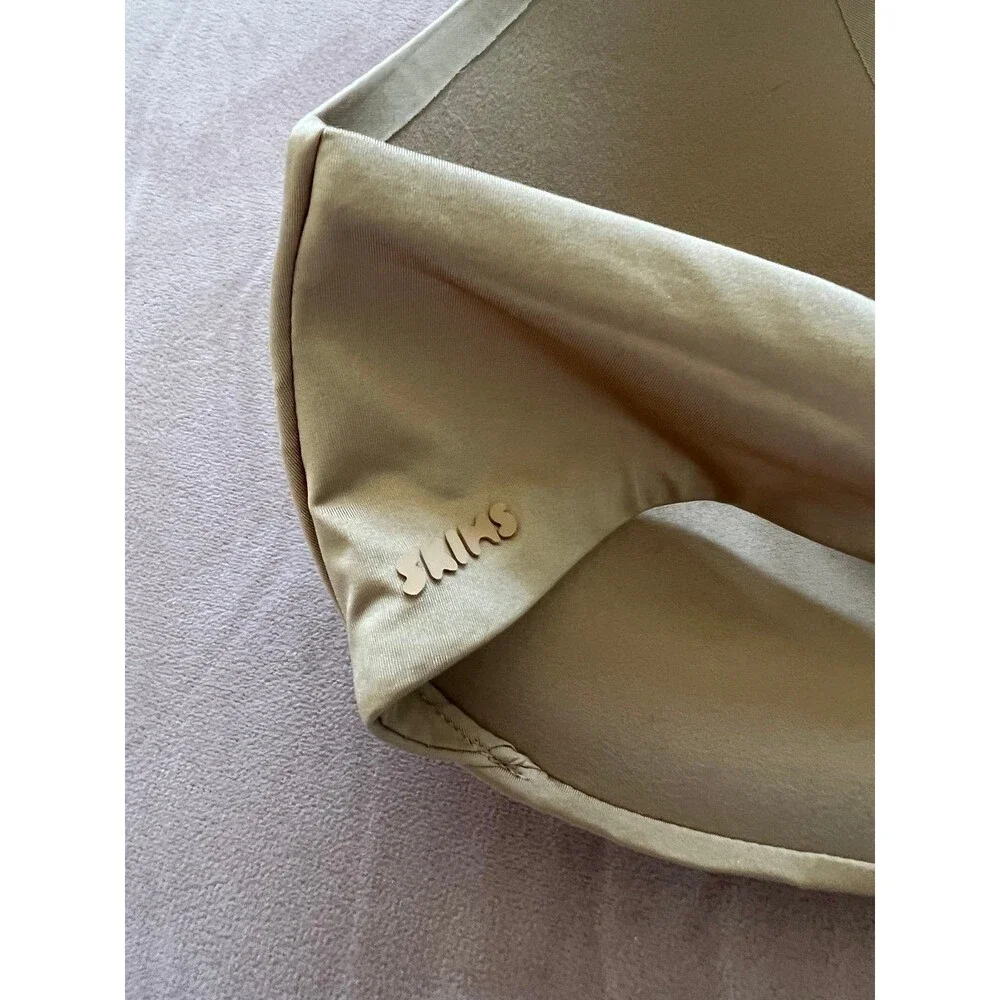 SKIMS WIRELESS FORM PUSH-UP PLUNGE BRA - size 34D- color Clay - new with tags - Picture 10 of 11